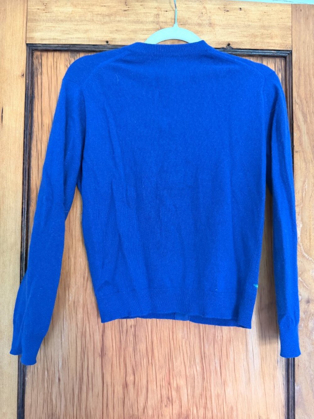 Sézane Gaspard Cardigan Royal Blue. Size Medium. - Picture 9 of 10